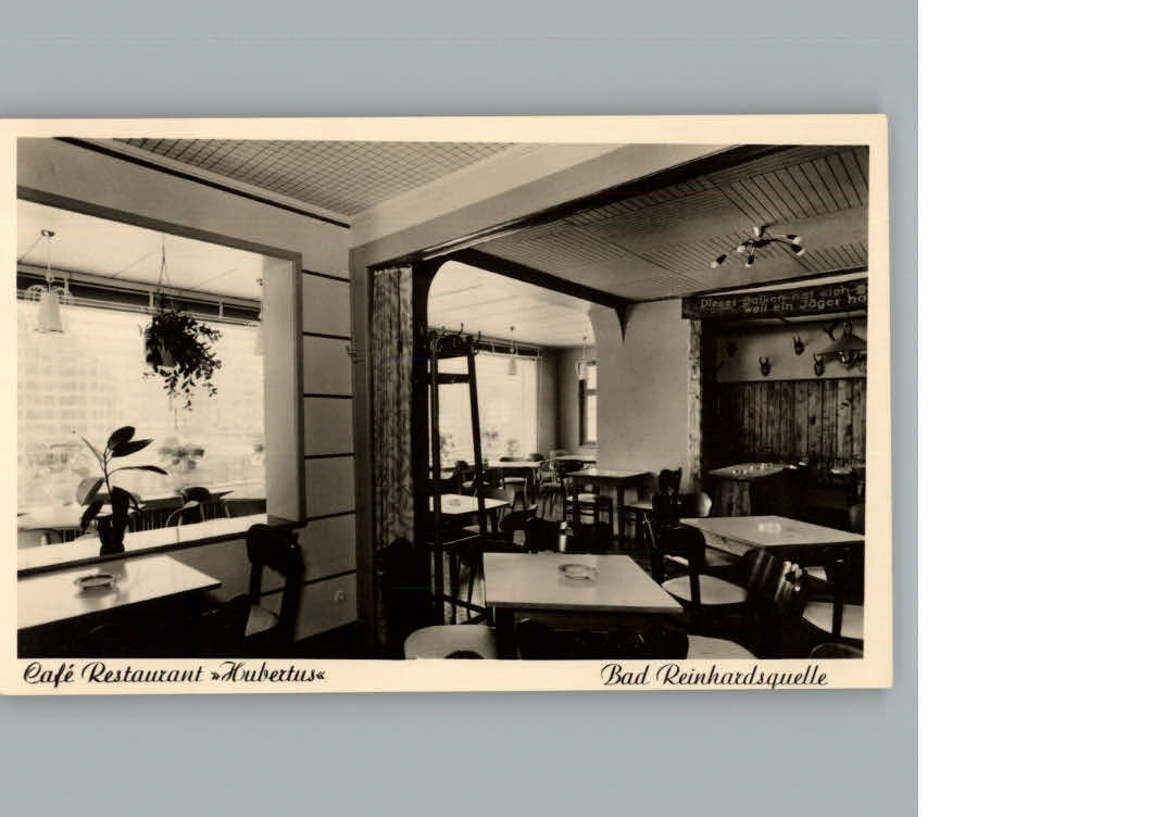 Bad  Wildungen Cafe Restaurant Hubertus