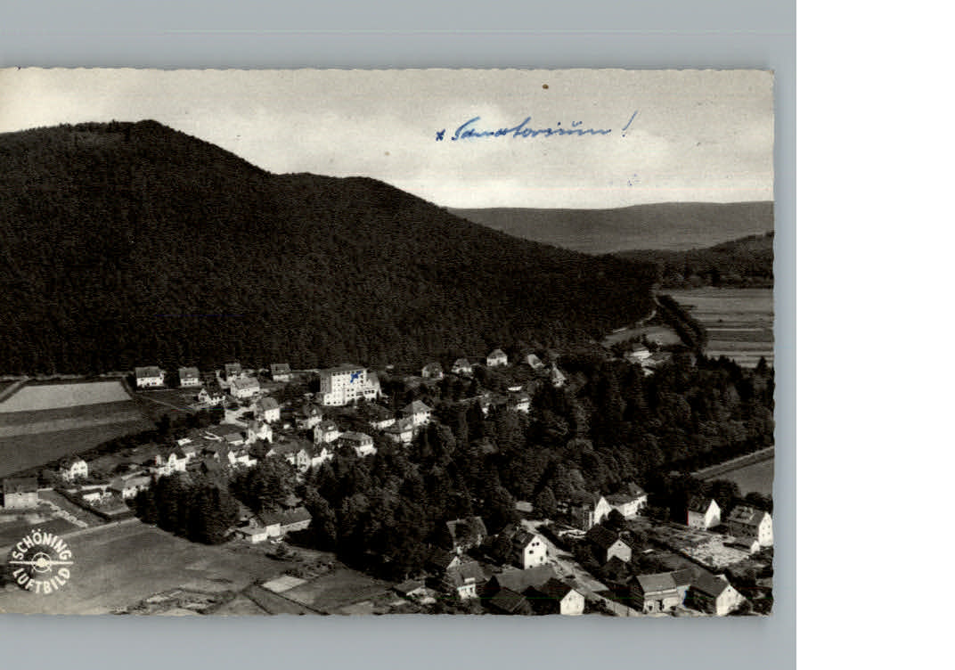 Bad  Wildungen Fliegeraufnahme