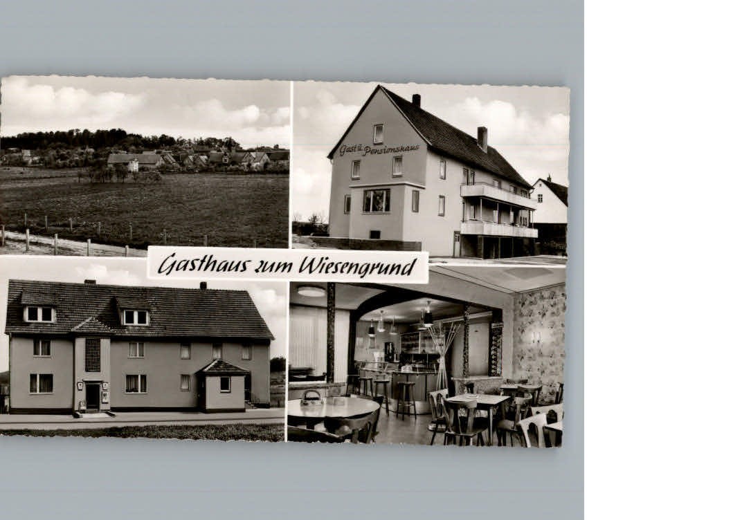 Altenstaedt Kassel Gasthaus Zum Wiesengrund