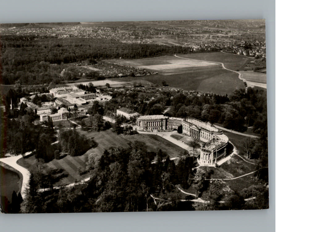 Wilhelmshoehe Kassel Fliegeraufnahme