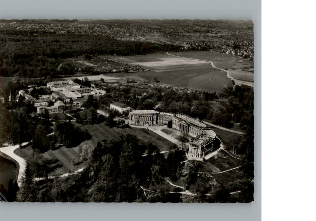 Wilhelmshoehe Kassel Fliegeraufnahme