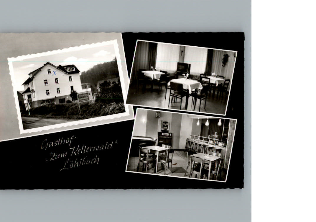Loehlbach Gasthof Zum Kellerwald