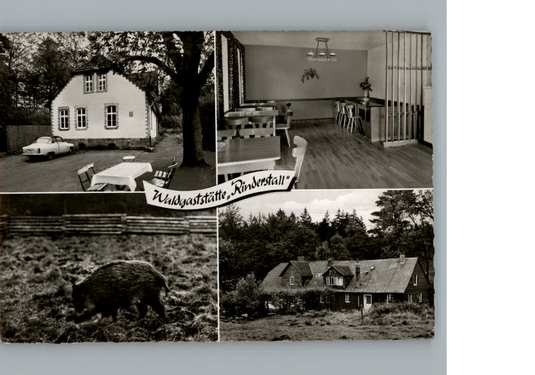 Hannoversch Muenden Gaststaette Rinderstall