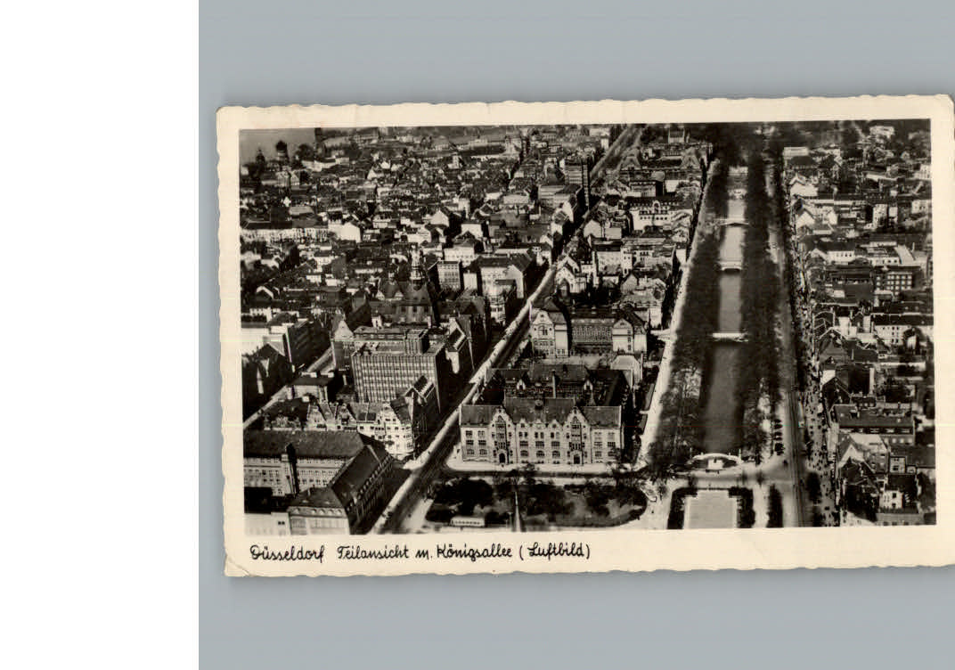 Duesseldorf Fliegeraufnahme