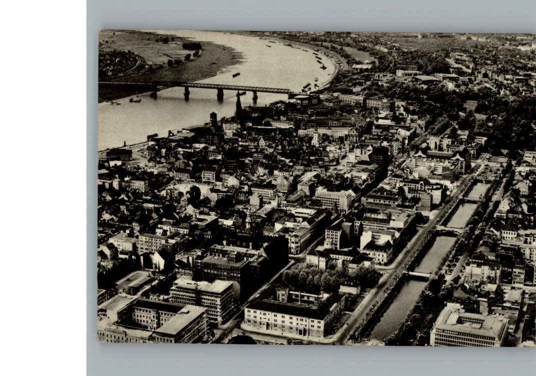 Duesseldorf Fliegeraufnahme