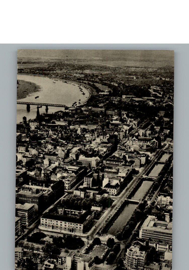 Duesseldorf Fliegeraufnahme