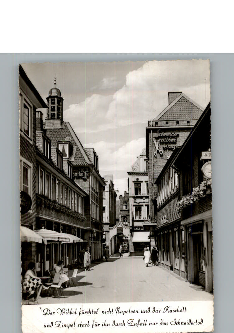 Duesseldorf Schneider - Wibbel - Gasse