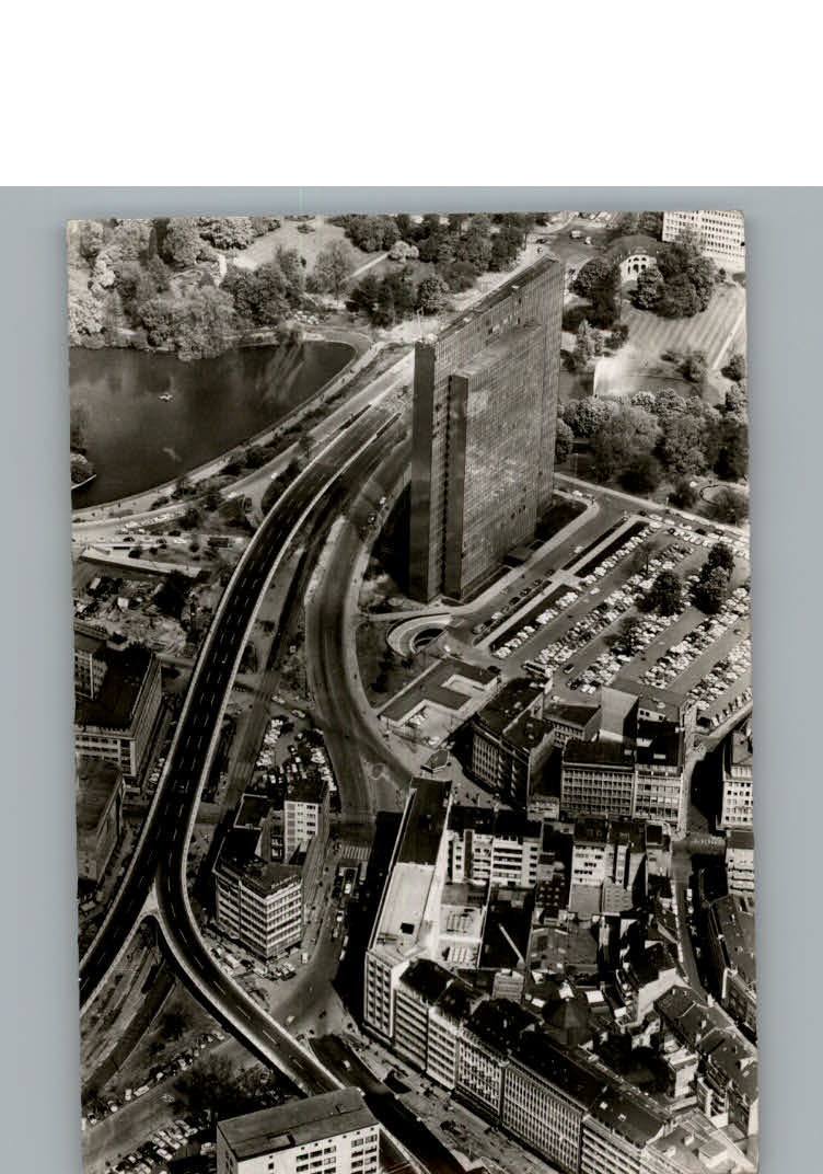 Duesseldorf Fliegeraufnahme