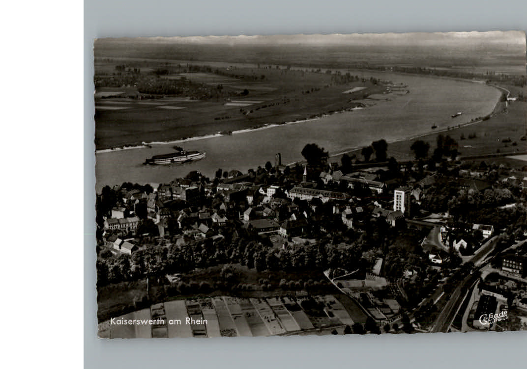 Kaiserswerth Fliegeraufnahme