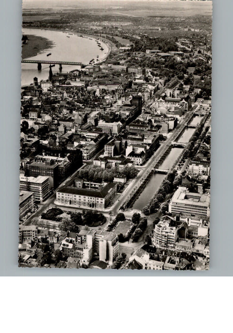 Duesseldorf Fliegeraufnahme