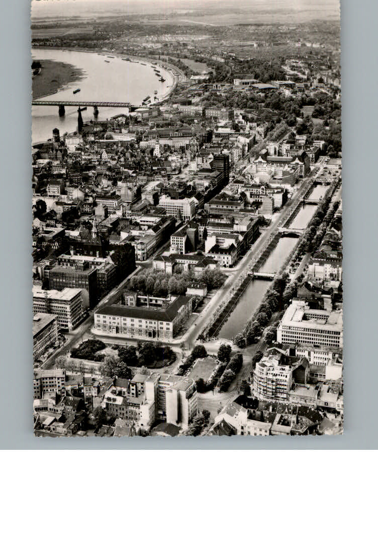 Duesseldorf Fliegeraufnahme