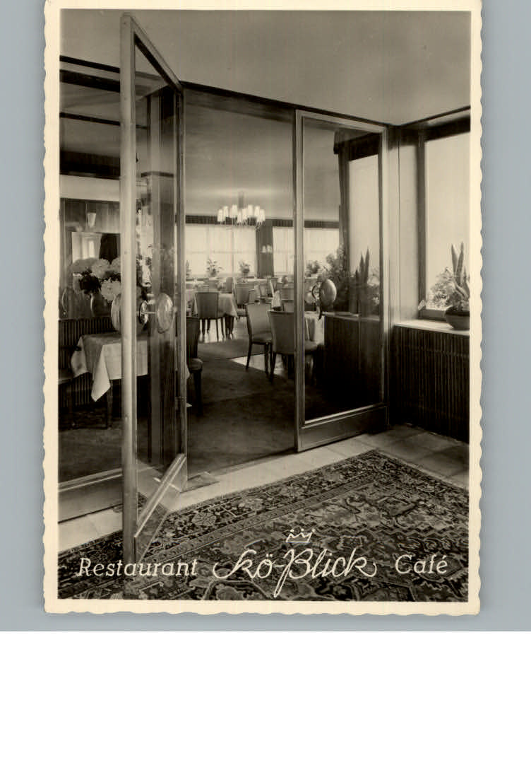 Duesseldorf Restaurant - Cafe Koe-Blick