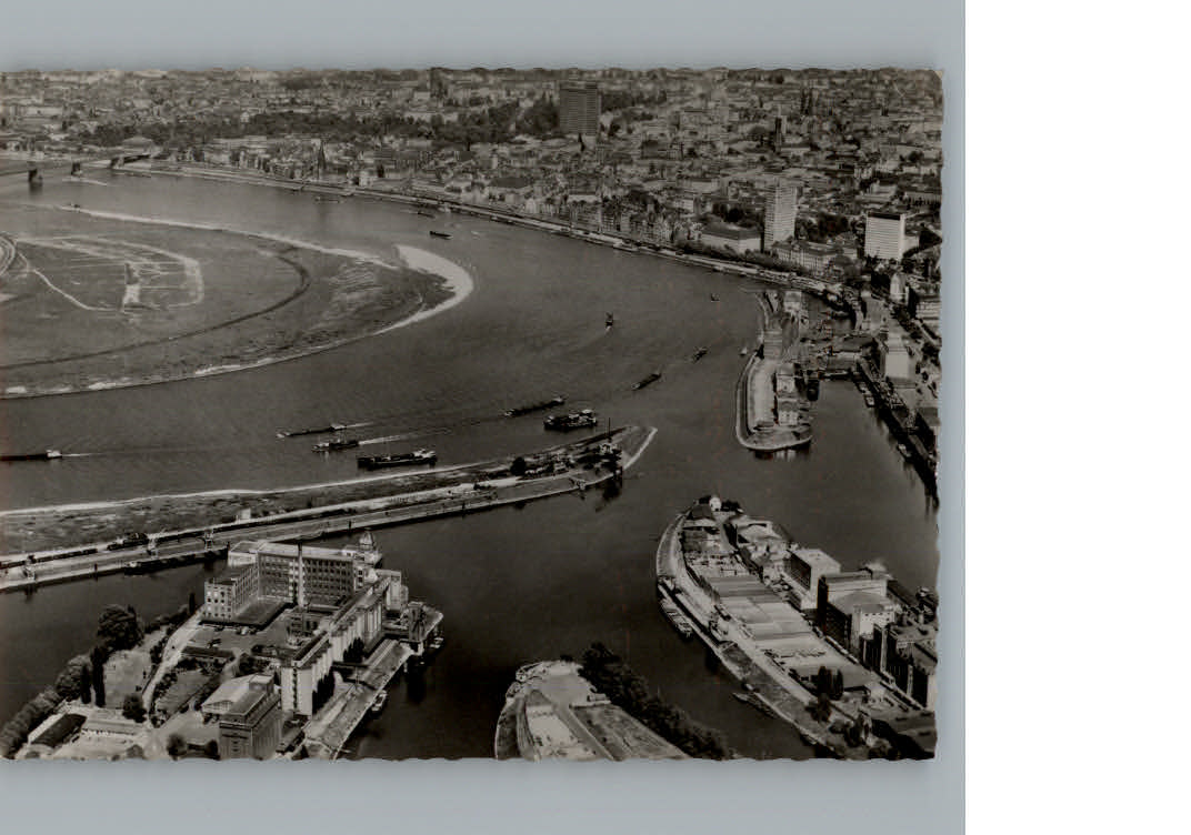 Duesseldorf Fliegeraufnahme