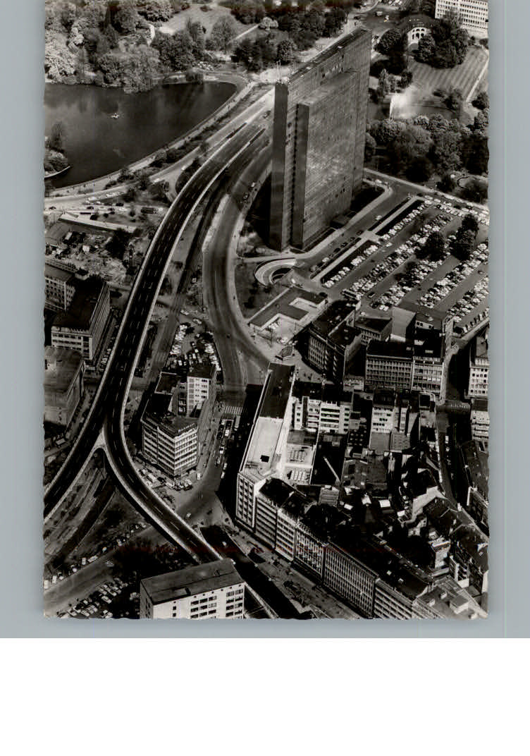 Duesseldorf Fliegeraufnahme