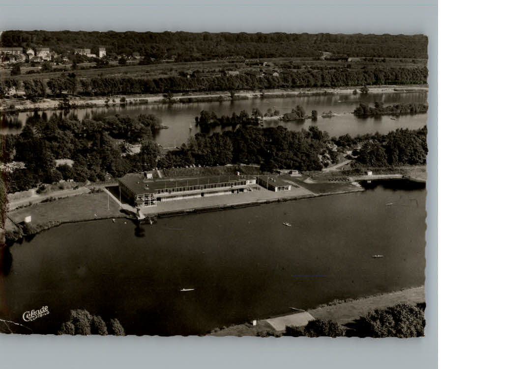 Duisburg Ruhr Fliegeraufnahme Sportpark Wedau