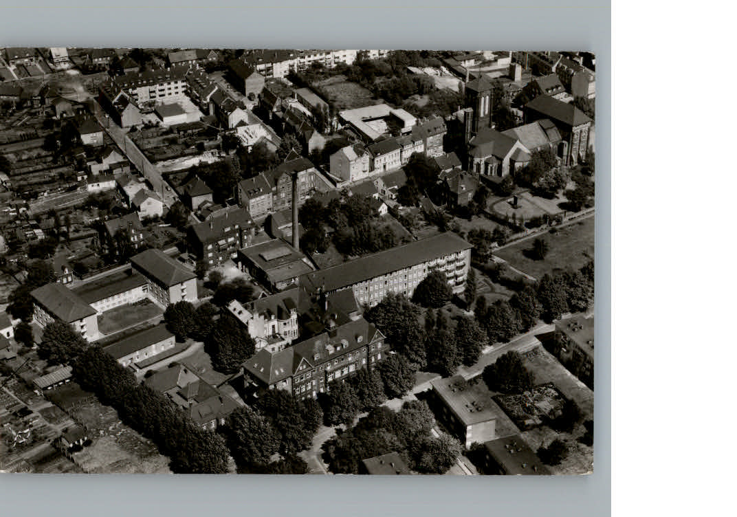 Altenessen Fliegeraufnahme Marienhospital