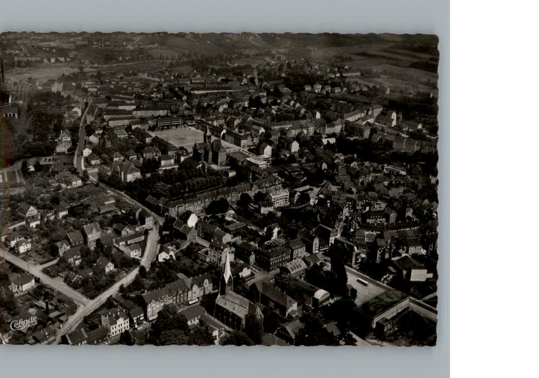 Hattingen Ruhr Fliegeraufnahme