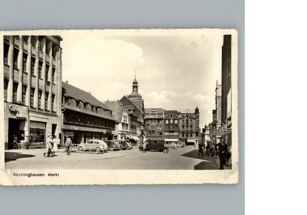 Recklinghausen Westfalen Markt