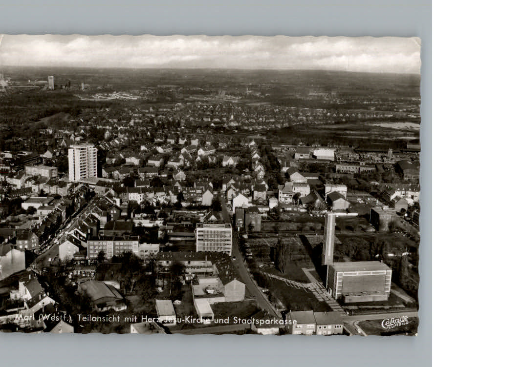 Marl Westfalen Fliegeraufnahme