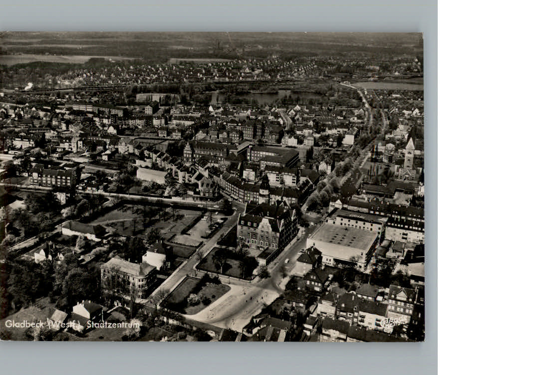 Gladbeck Fliegeraufnahme