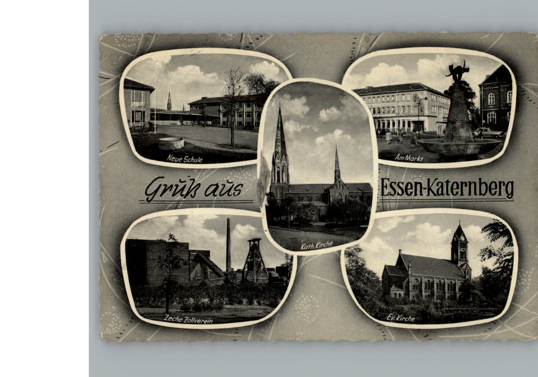 Katernberg Zeche Zollverein Am Markt, ...