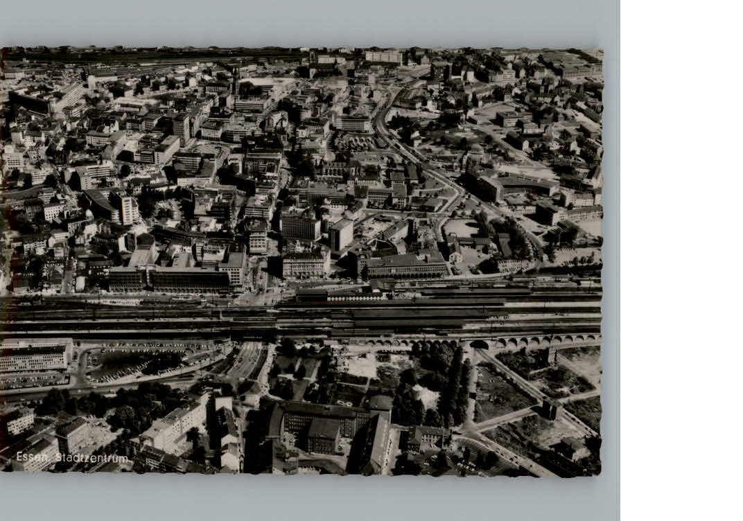 Essen Ruhr Fliegeraufnahme