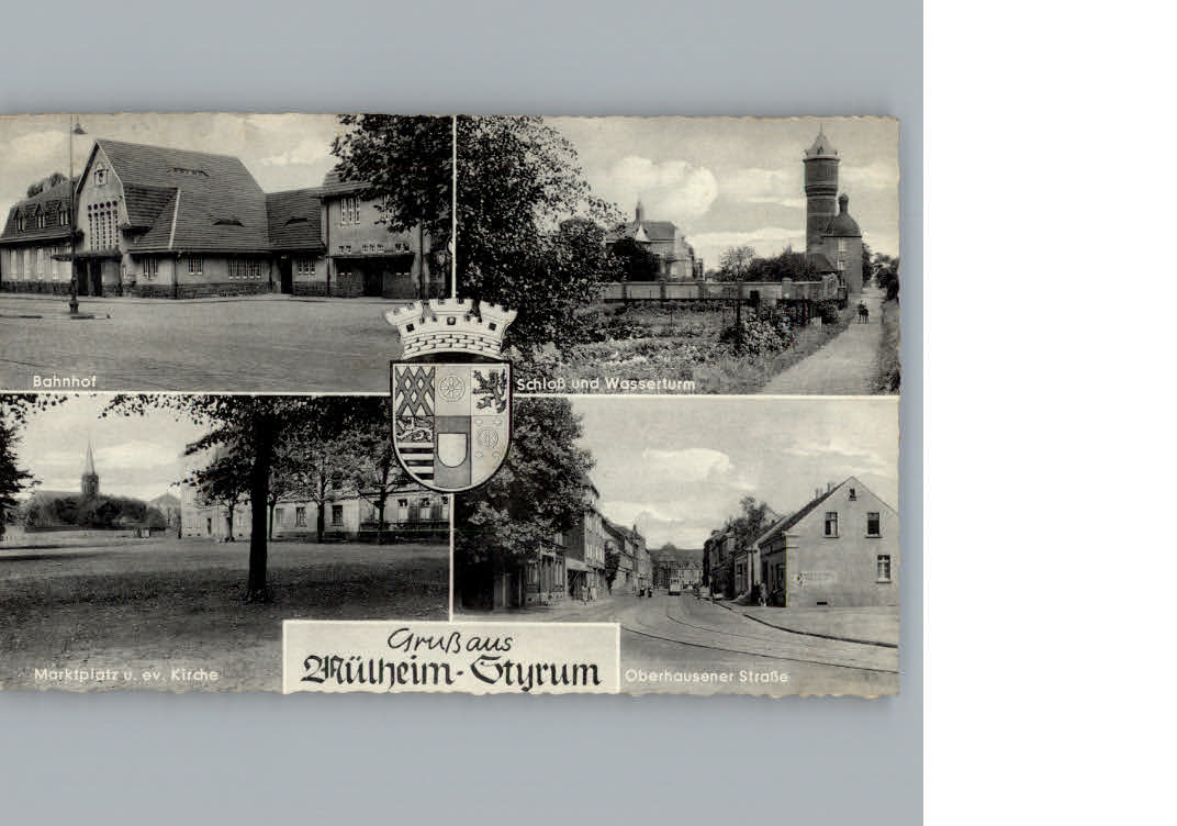 Styrum Bahnhof Marktplatz, Oberhausener Str.