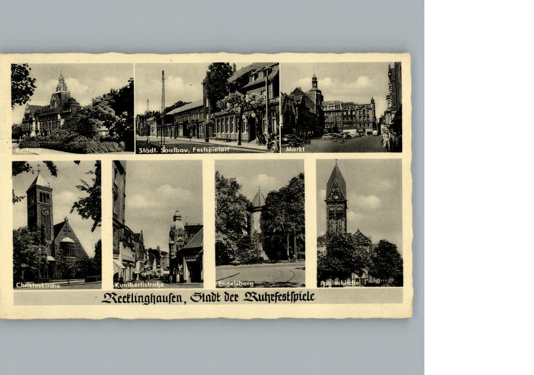Recklinghausen Westfalen Mehrfachansicht