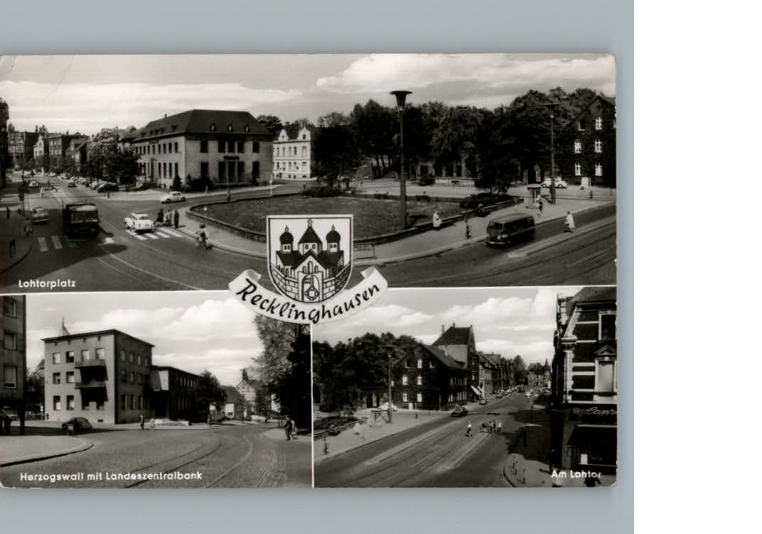 Recklinghausen Westfalen Lohtorplatz Herzogwall, Landeszentralbank