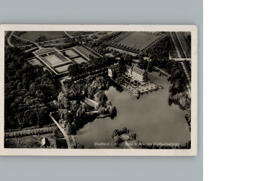 Gladbeck Fliegeraufnahme Haus Wittringen
