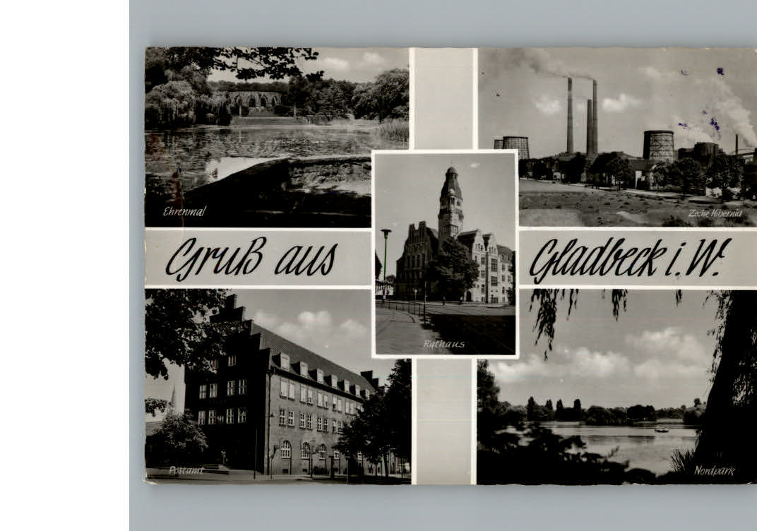 Gladbeck Postamt Zeche, ...