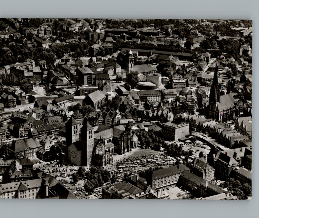 Muenster Westfalen Fliegeraufnahme