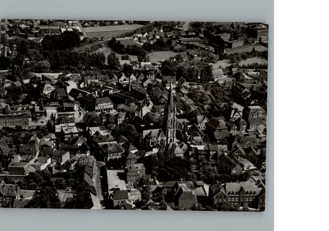 Muenster Westfalen Fliegeraufnahme