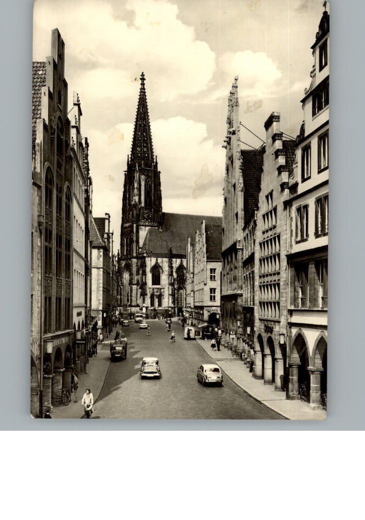Muenster Westfalen Prinzipalmarkt