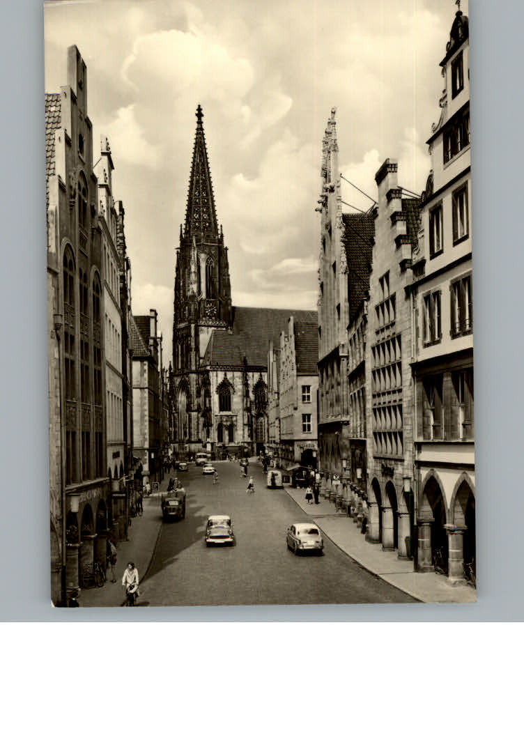 Muenster Westfalen Prinzipalmarkt