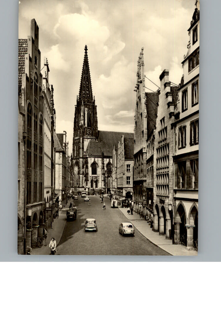 Muenster Westfalen Prinzipalmarkt