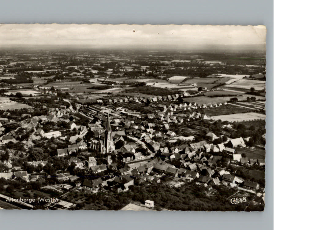 Altenberge Westfalen Fliegeraufnahme