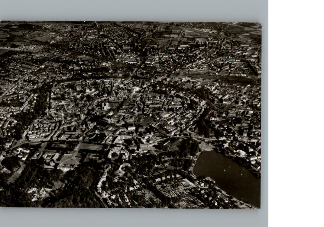 Muenster Westfalen Fliegeraufnahme