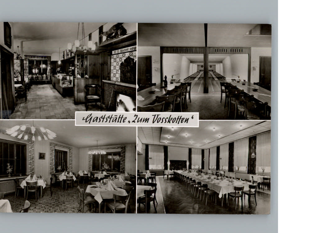 Greven Westfalen Gaststaette Zum Vosskotten