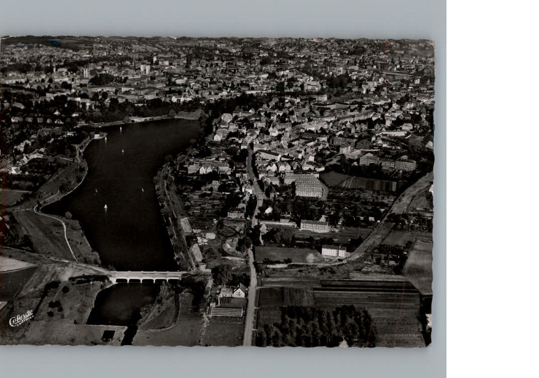 Muenster Westfalen Fliegeraufnahme