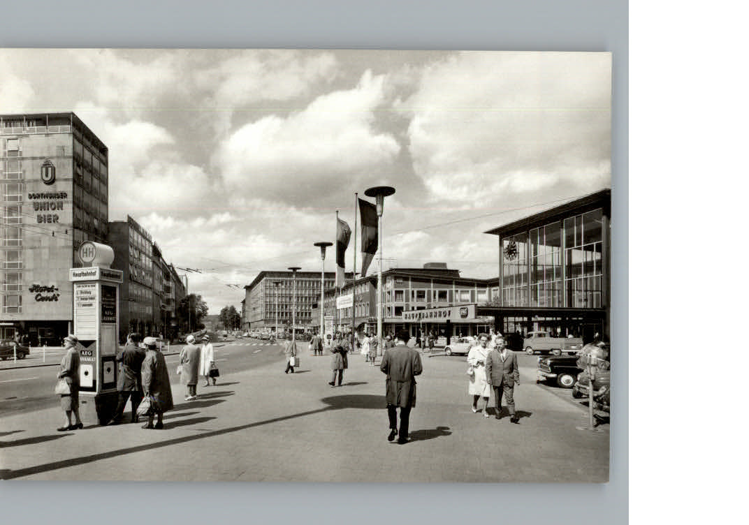 Muenster Westfalen Berliner Platz Bahnhofstrasse, Bahnhof