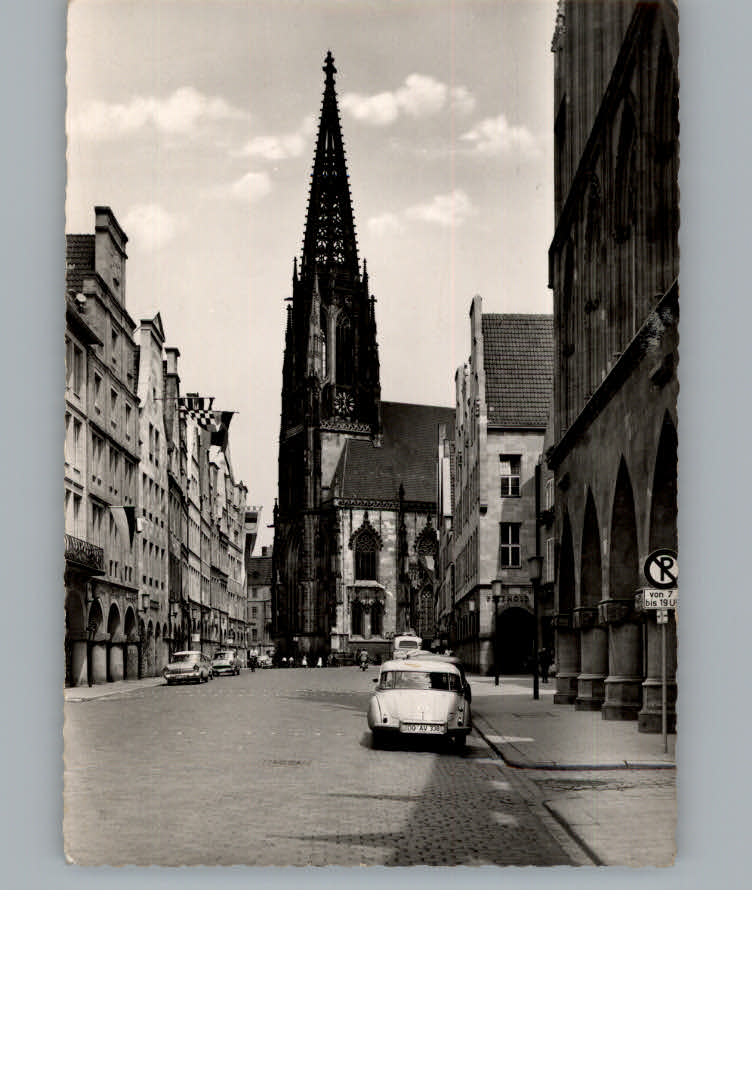 Muenster Westfalen Prinzipalmarkt