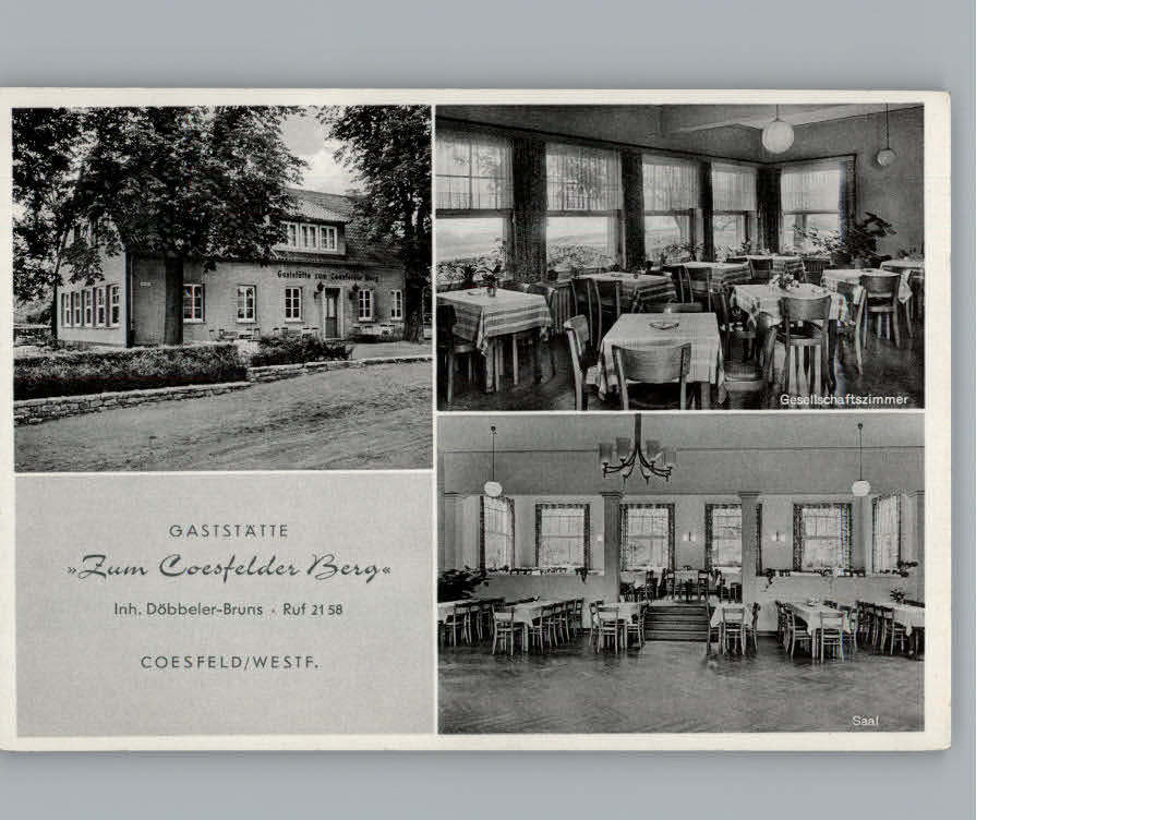 Coesfeld Gaststaette Zum Coesfelder Berg