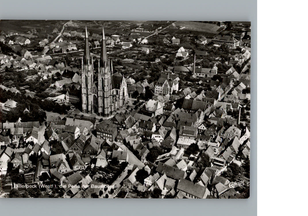 Billerbeck Westfalen Fliegeraufnahme