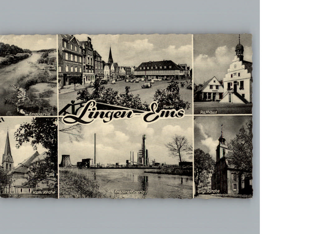 Lingen Ems Markt Erdoelraffinerie, ...