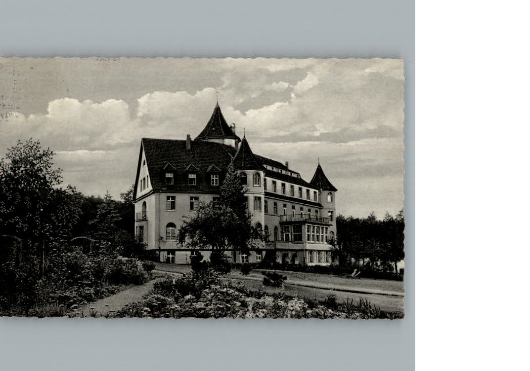 Bad Rothenfelde Sanatorium Teutoburger Wald