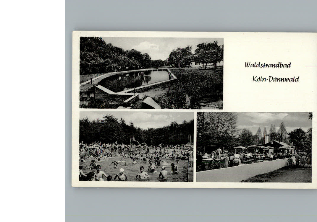 Koeln Rhein Schwimmbad