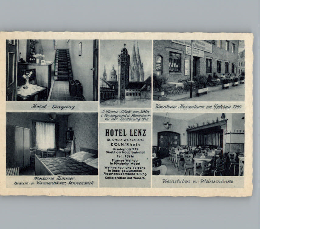 Koeln Rhein Hotel Lenz