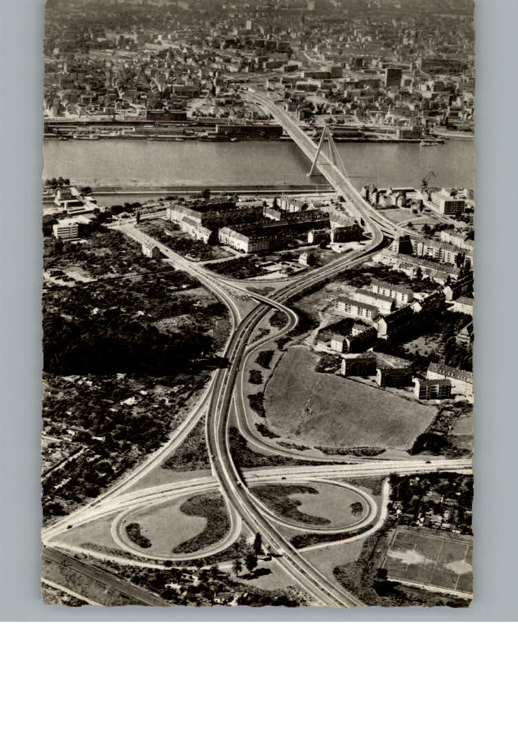 Koeln Fliegeraufnahme