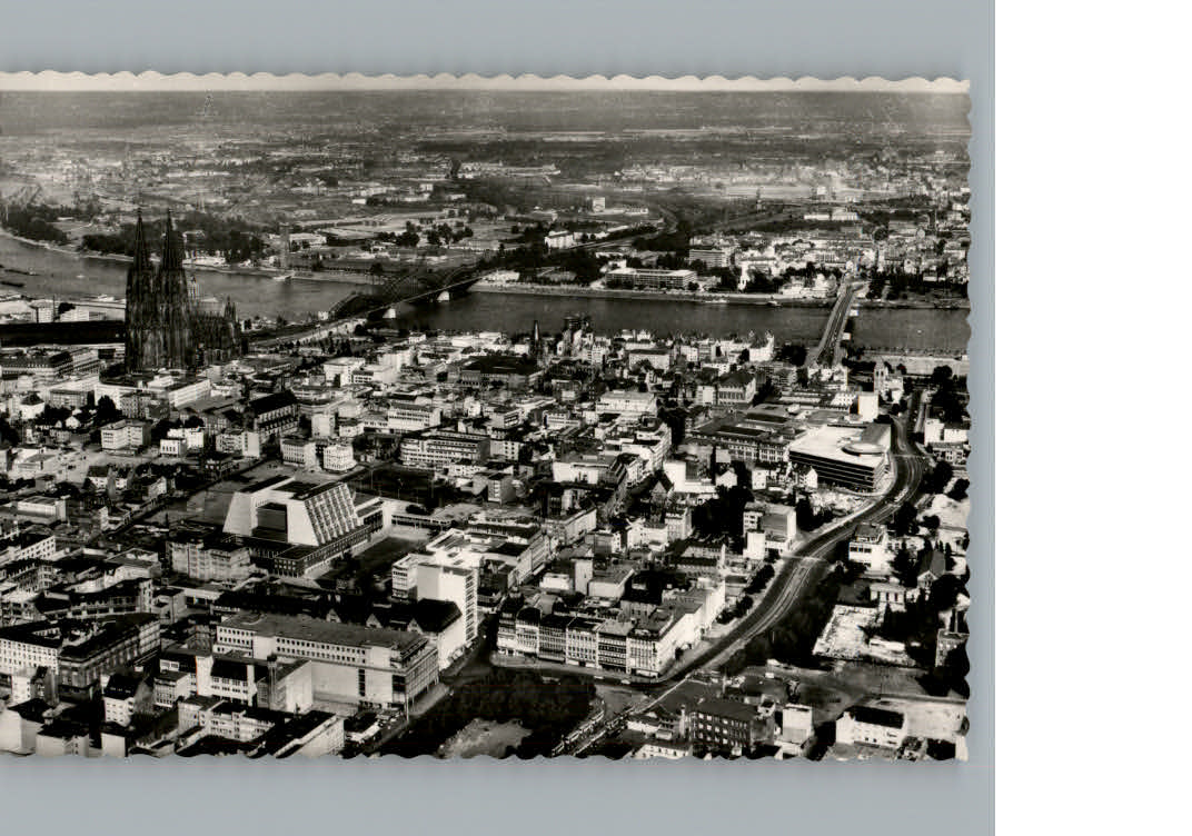 Koeln Fliegeraufnahme